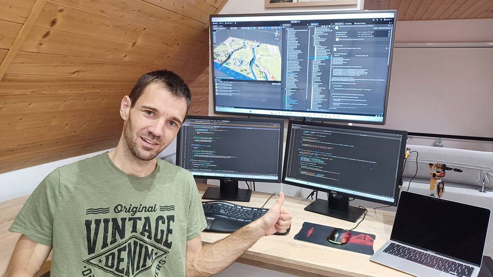 Development in the studio