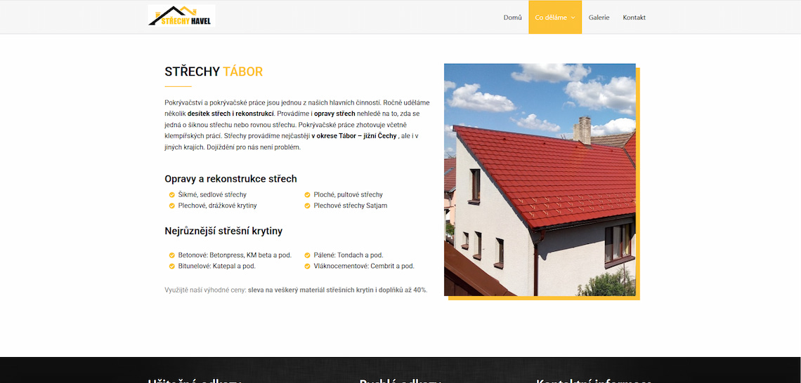 Střechy Havel Featured